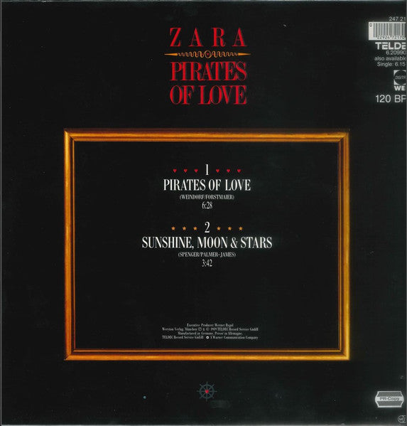 Zara-Thustra : Pirates Of Love (12")
