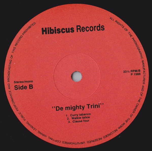 Kanchan & Babla* / De Mighty Trini* : Babu / Curry Tabanco (LP)