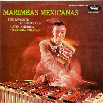 La Marimba Chiapas : Marimbas Mexicanas (LP, Mono)