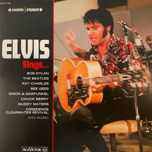 Elvis Presley : Elvis Sings... (2xLP, Ltd, Num, Whi)