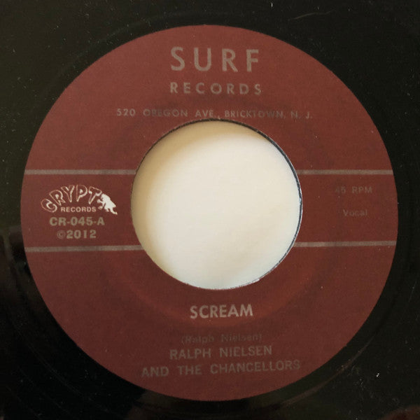 Ralph Nielsen & The Chancellors : Scream (7", RE, Gat)