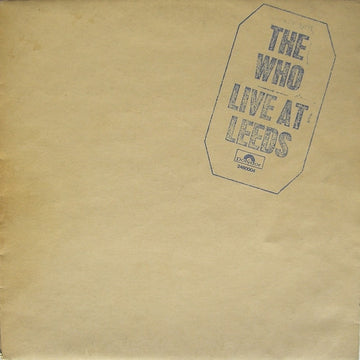 The Who : Live At Leeds (LP, Album, RE, RP, Gat)