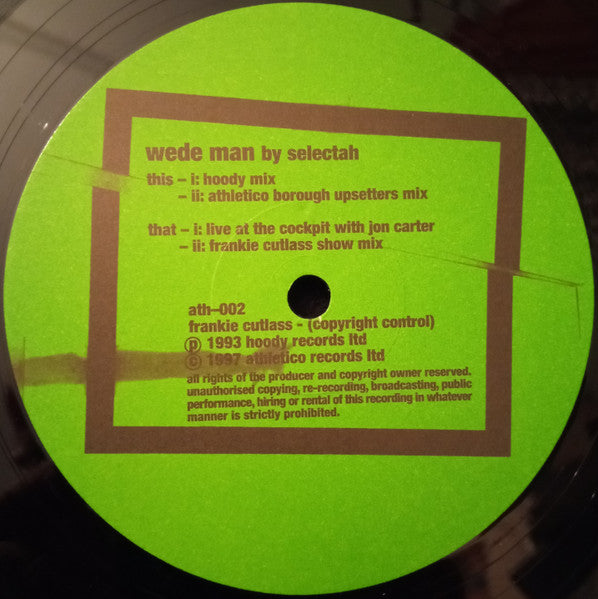 Selectah : Wede Man (12")