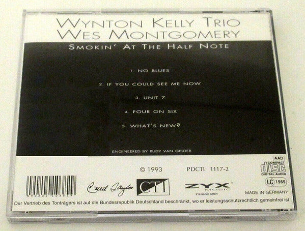 Wynton Kelly Trio / Wes Montgomery : Smokin' At The Half Note (CD, Album, RE, RM)
