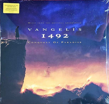 Vangelis : 1492 - Conquest Of Paradise (Music From The Original Soundtrack) (2xLP, Album, Ltd, Yel)