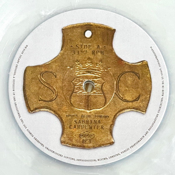 Sabrina Carpenter : Man's Best Friend (LP, Album, Whi)