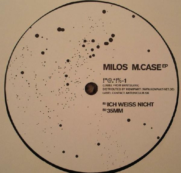 Milos : M.Case EP (12", EP)
