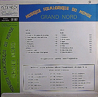 Deben Bhattacharya : Grand Nord (LP, Album)