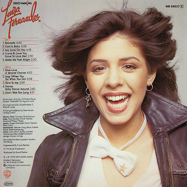 Luisa Fernandez : Disco Darling (LP, Album)