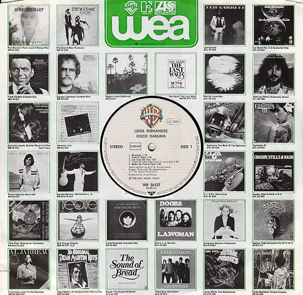 Luisa Fernandez : Disco Darling (LP, Album)