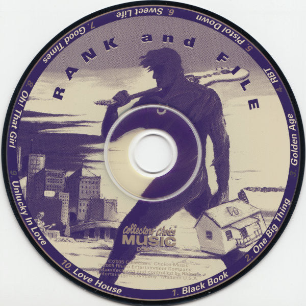 Rank And File* : Rank And File (CD, Album, RE)