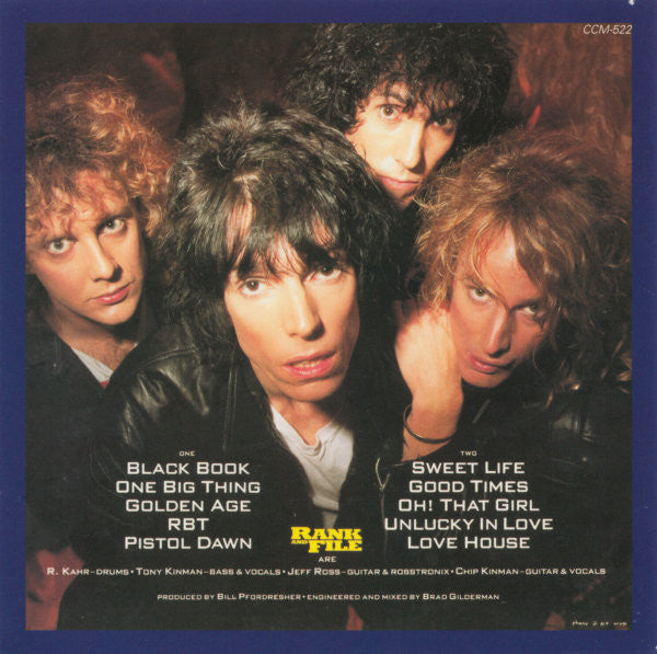 Rank And File* : Rank And File (CD, Album, RE)