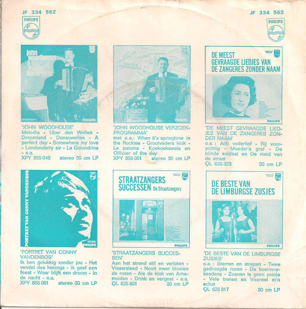 Studio-Orkest O.l.v. Tony Vos* : Along The Road (7", Mono)