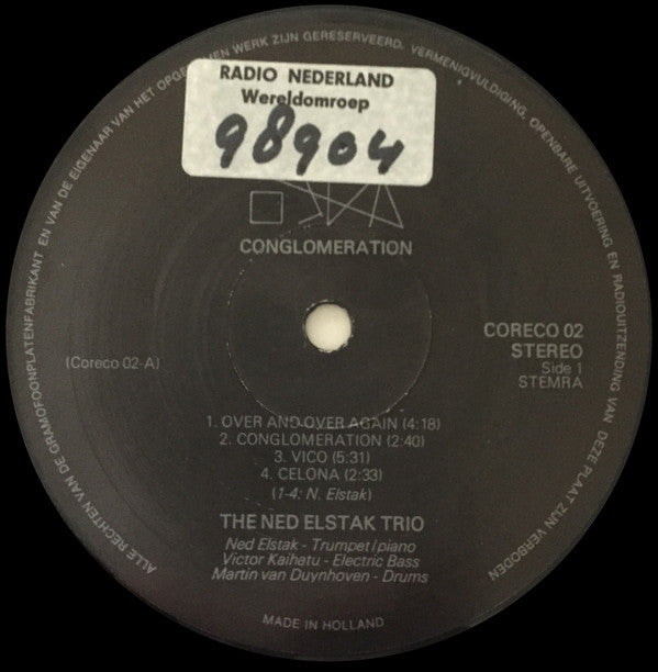 Nedley Elstak Trio : Conglomeration (LP, Album)