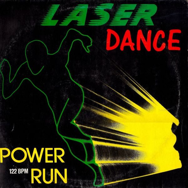 Laser Dance* : Power Run (12", Maxi, Yel)