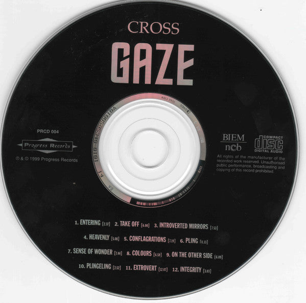 Cross (15) : Gaze (CD, Album, RM)