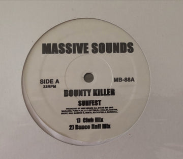 Bounty Killer : Sunfest (12")