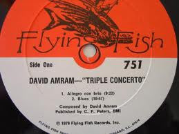 David Amram Quintet : Triple Concerto (LP, Album)