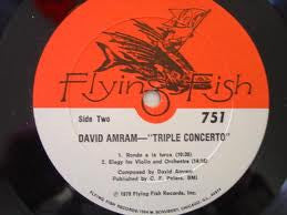 David Amram Quintet : Triple Concerto (LP, Album)