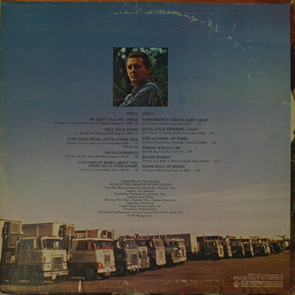 Jerry Lee Lewis : I-40 Country (LP, Album, Ter)