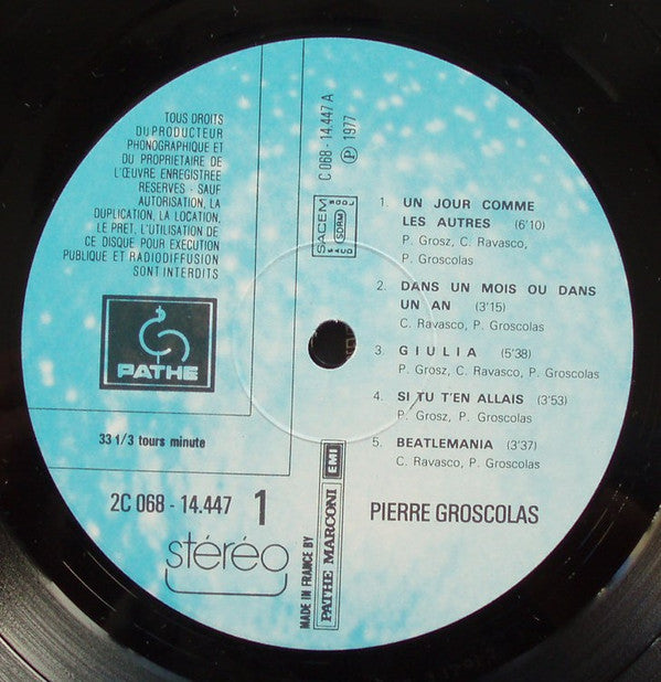 Pierre Groscolas : Groscolas (LP, Album)