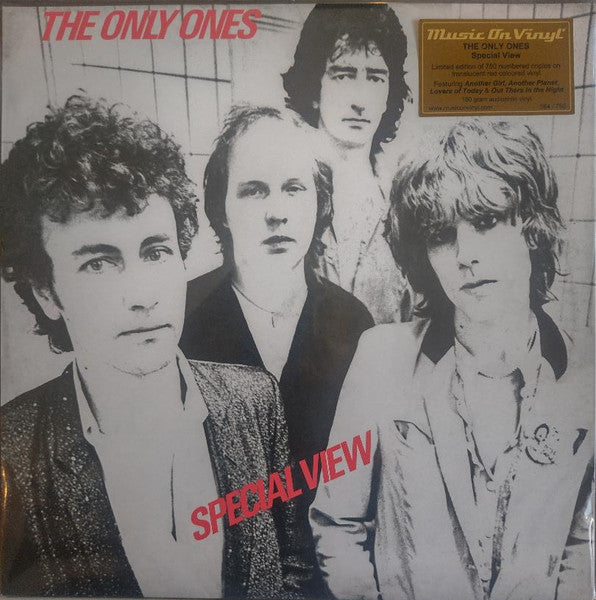 The Only Ones : Special View (LP, Comp, Ltd, Num, RE, Tra)