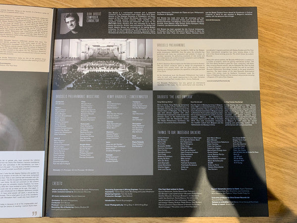 Ryuichi Sakamoto, Brussels Philharmonic : Music For Film (2xLP, Album, Ltd, RE)