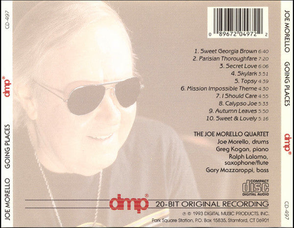 Joe Morello : Going Places (CD, Album)