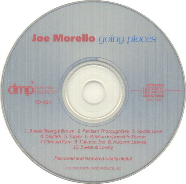 Joe Morello : Going Places (CD, Album)