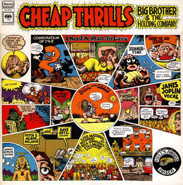 Big Brother & The Holding Company : Cheap Thrills (LP, Album, RE, Car)