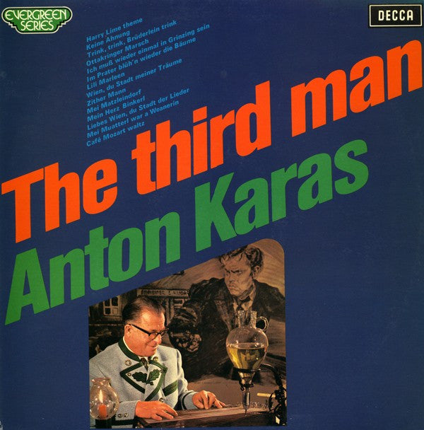 Anton Karas : The Third Man (LP, Comp, RE)