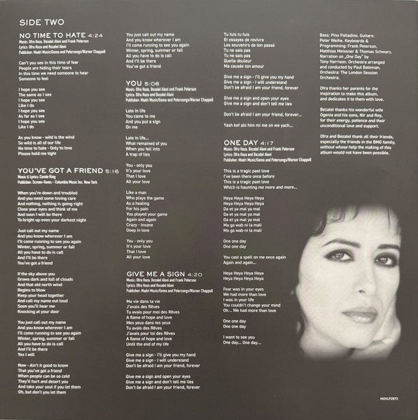 Ofra Haza : Ofra Haza (LP, Album, Ltd, Num, RE, RM, Gol)