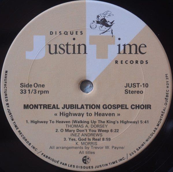 Montreal Jubilation Gospel Choir : Highway To Heaven (LP)
