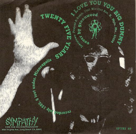 Jonestown (2) : Twenty Five Years (7")