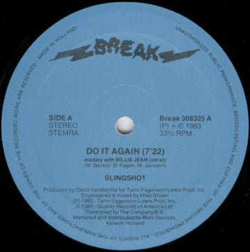 Slingshot : Do It Again (12")