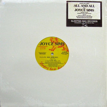 Joyce Sims : (You Are My) All And All (12", Gen)