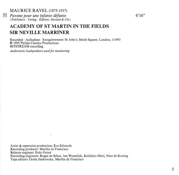 Fauré*, Sylvia McNair, Thomas Allen, Academy Of St Martin In the Fields*, Sir Neville Marriner, Ravel*, Koechlin*, Schmitt* : Requiem - Orchestral Works (CD)