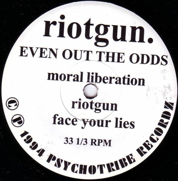 Riotgun. : Even Out The Odds (7", EP)