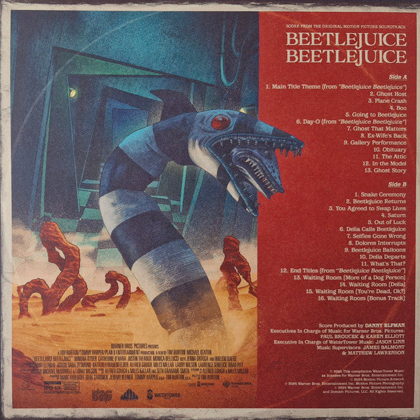 Danny Elfman : Beetlejuice Beetlejuice (Score From The Original Motion Picture Soundtrack) (LP, Album, Ltd, Pur)