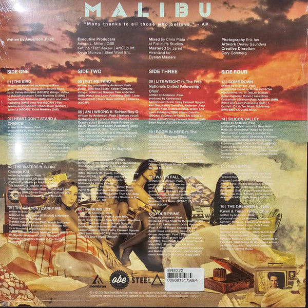 Anderson .Paak : Malibu (2xLP, Album, 180)