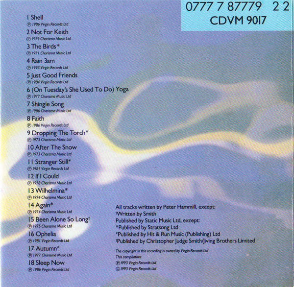 Peter Hammill : The Calm (After The Storm) (CD, Comp)