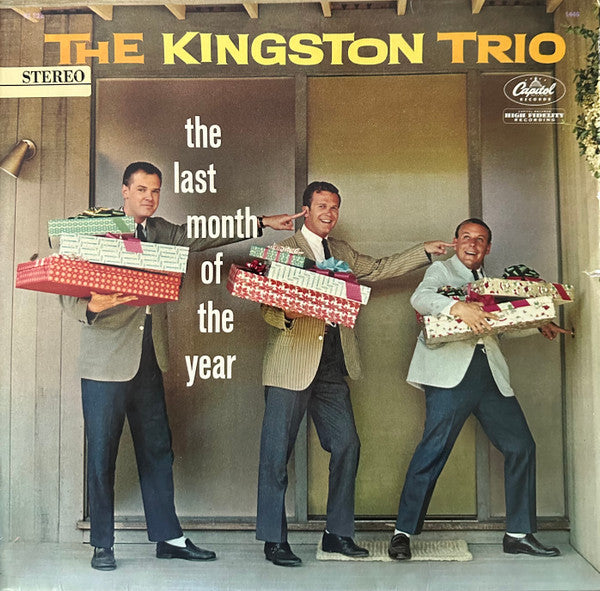Kingston Trio : The Last Month Of The Year (LP, Album, Scr)