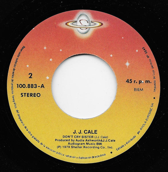 J.J. Cale : Friday (7", Single)