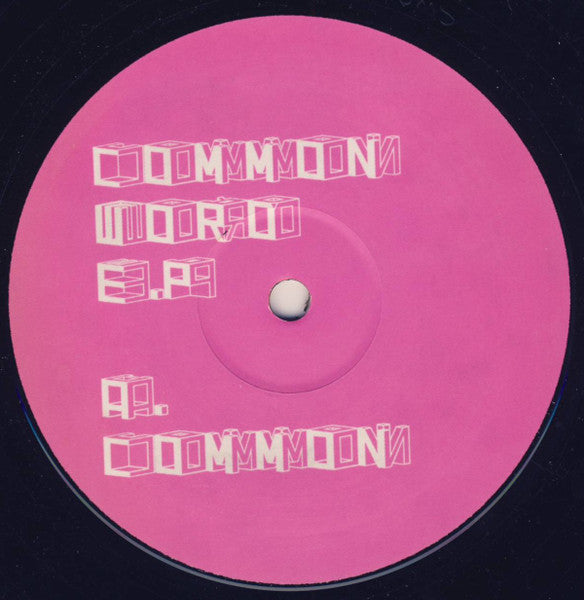 Common / Tom Tom Club : Common Word E.P (12", Unofficial)