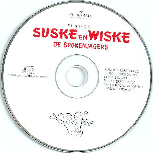 Suske En Wiske : De Spokenjagers (CD, Album)