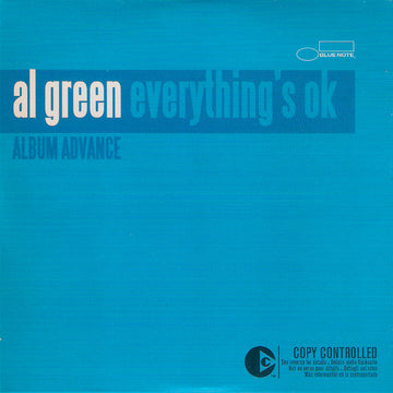 Al Green : Everything's OK (CD, Advance, Album, Copy Prot., Promo)