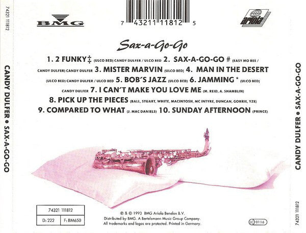 Candy Dulfer : Sax-A-Go-Go (CD, Album)