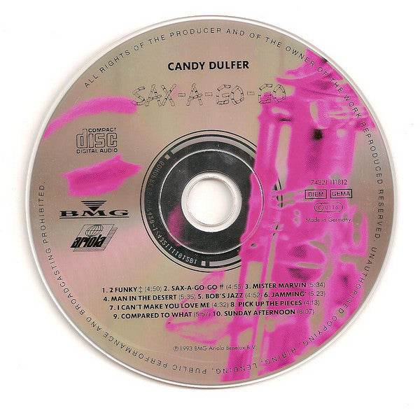 Candy Dulfer : Sax-A-Go-Go (CD, Album)