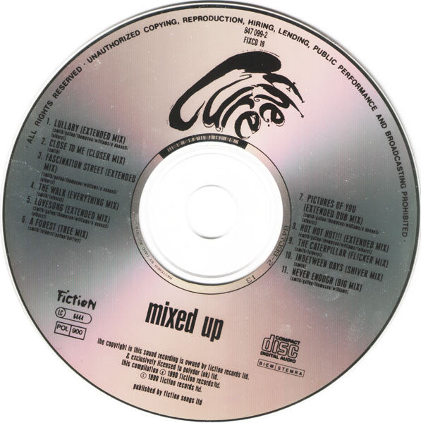 The Cure : Mixed Up (CD, Comp, Whi)