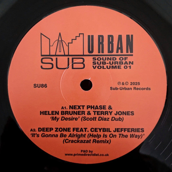 Various : The Sound Of Sub-Urban Volume 01 (12")